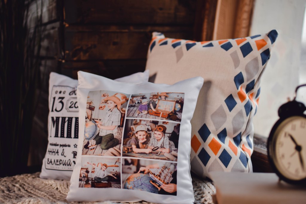 Нанесение фотопечати на подушки Нанесение фотопечати на подушки